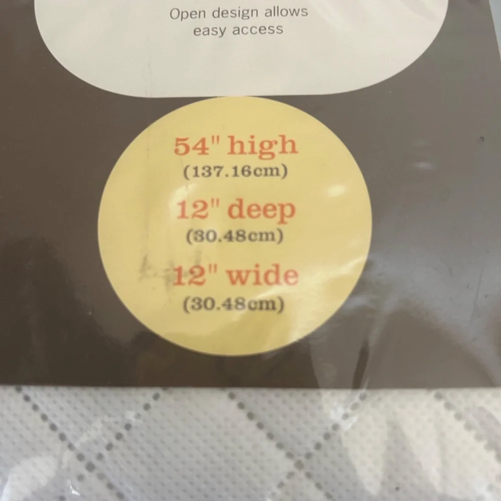 Martha Stewart 8 Shelf Accessory Bag. NWT